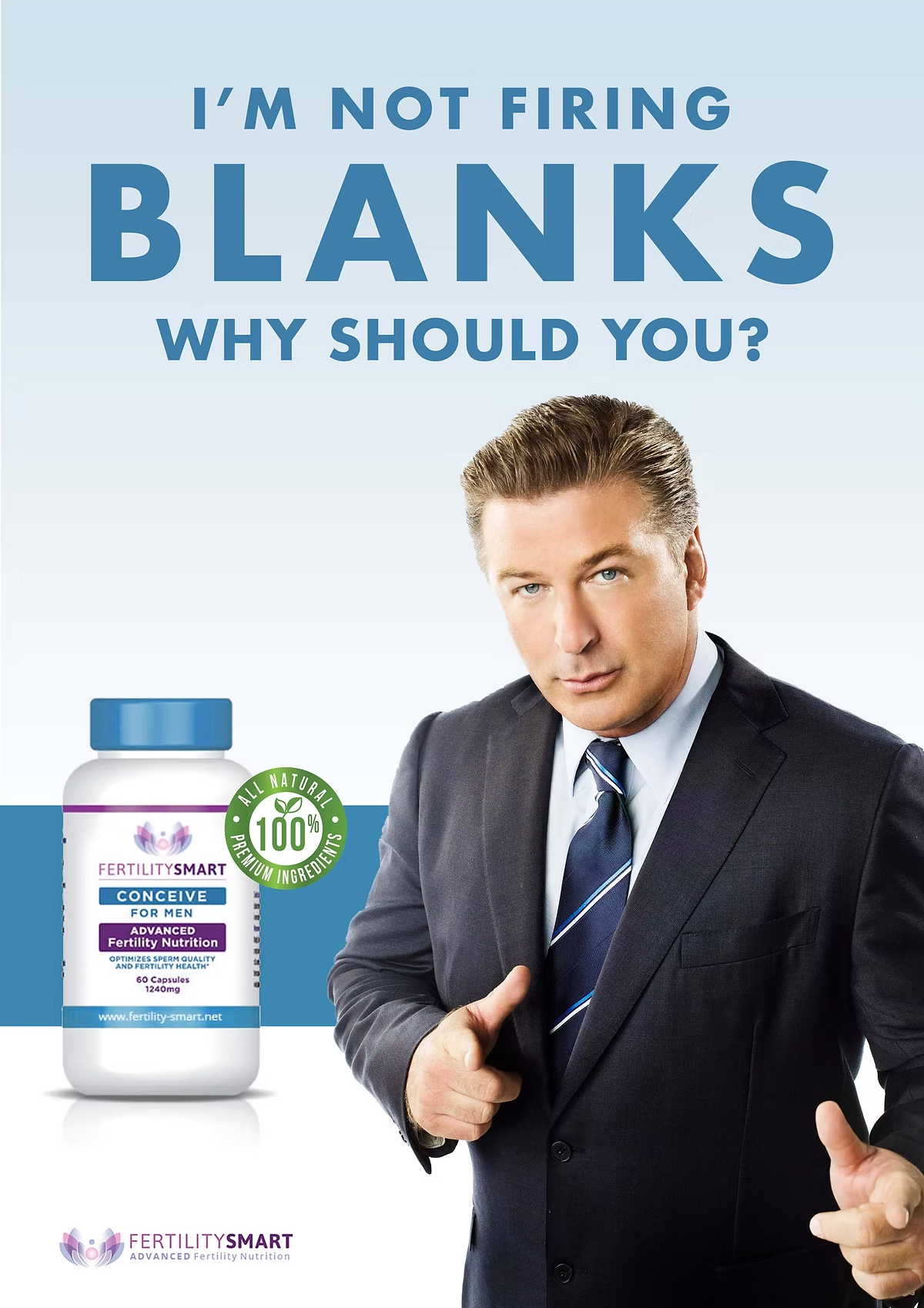 FertilitySmart I’m Not Firing Blanks campaign